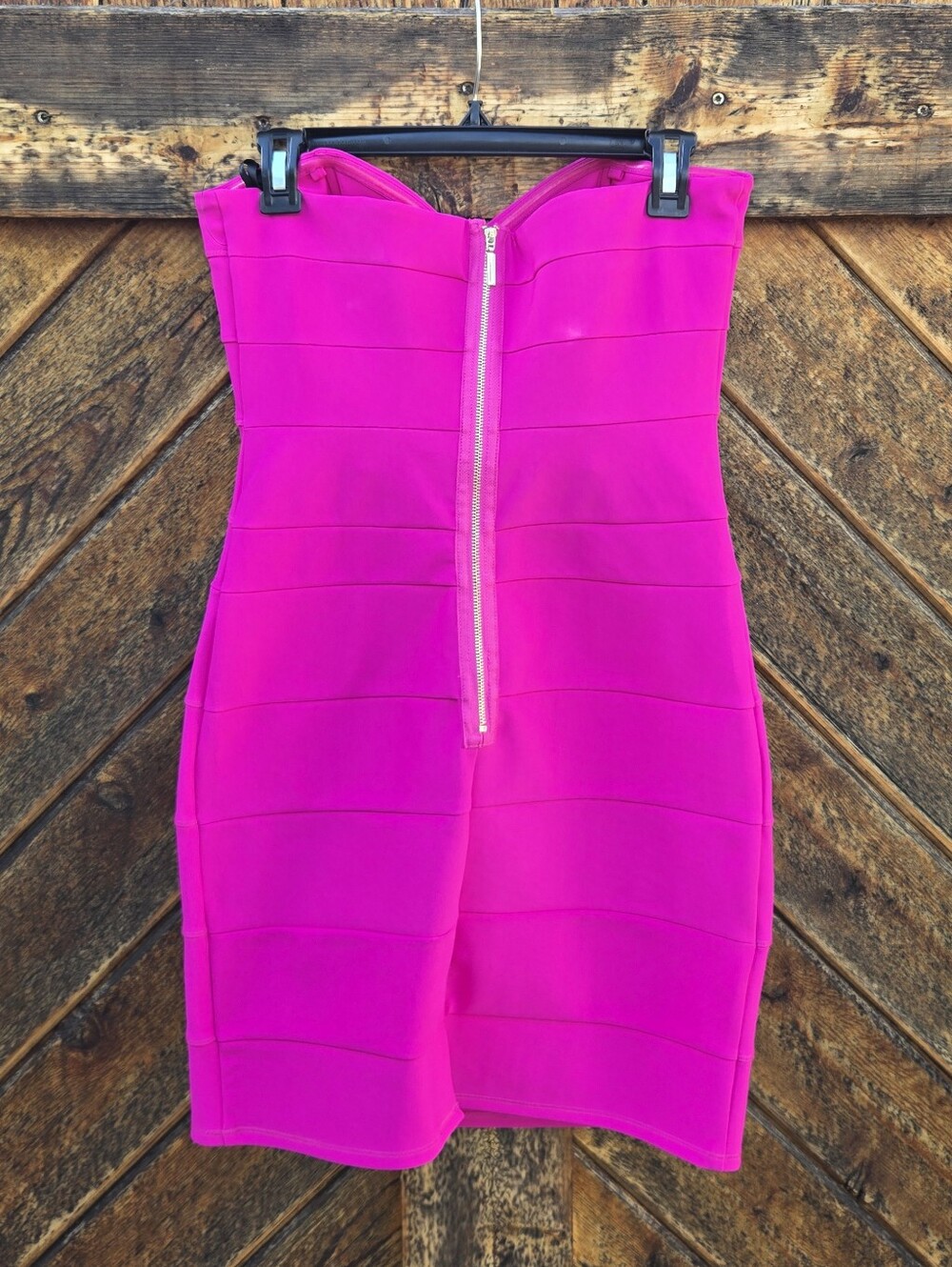 NWOT Laundry by Shelli Segal Convertible/Strapless Bandage Dress - Picture 2 of 9
